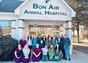 Bon air animal hospital - Reviews from Bon Air Animal Hospital employees about Job Security & Advancement. Find jobs. Company reviews. Find salaries. Upload your resume. Sign in. Sign in. Employers / Post Job. Start of main content. Bon Air Animal Hospital. 4.3 out of 5 stars. 4.3. 6 reviews. Follow. Write a review. …